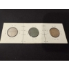 Image 2 : 1864, 1865 & 1869 United States 2 Cent Pieces - Incredible Set