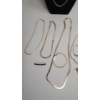 Image 5 : Sterling Silver Two-Toned Braided Necklace & Assorted Costume Jewelry 