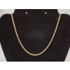 Image 1 : Stunning 14K Yellow Gold Twist Chain 20" Necklace TW: 3.1g
