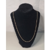 Image 1 : 14K Stamped 585 Yellow Gold Rolo Chain 28" Necklace - Weight: 5.3g - See Description
