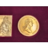 Image 4 : George Washington 250-Year Commemorative 24K Gold-Plated Coins and Stamp Set w/ COA