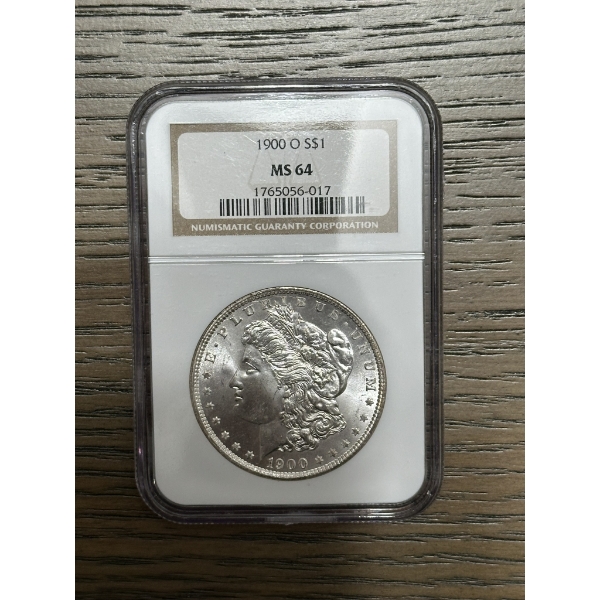 NGC MS64 1900-O Morgan Silver Dollar - Excellent Coin