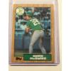 Image 1 : 1987 Topps Mark McGwire Rookie Baseball Card - Mint Condition - High Grade Card
