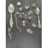 Image 1 : Scrap Sterling Including Two Spoons, Earrings, Cufflinks With Some Stones Total Weight 87.1 Grams
