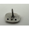 Image 3 : 10k Gold Republic Steel Pin 1.6g ( Stainless Steel Post)