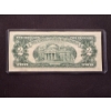 Image 2 : 1963 United States Thomas Jefferson $2.00 Bill With Funny Back In Protective Holder - Mint