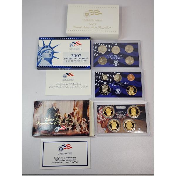 2007-S United States Mint 14 Coin Proof Set 