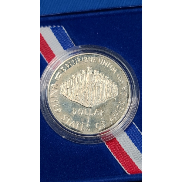 1987-S United States Constitution 200th Anniversary Commemorative 90% Silver Proof Coin