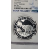 Image 3 : NGC 2017 African Wildlife Somalia 100 Shillings Elephant Early Releases MS 70 1 Oz .9999 Silver Coin