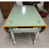 Image 5 : *Pick Up At Mantua Home-No Shipping Available* Iconic Vintage Mint Green Enamel Top, Drop Side 40''x