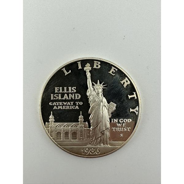 Proof 1986-S $1 Statue Of Liberty Coin - 90% Silver