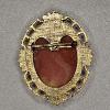 Image 5 : Pair of Classic Left-Facing Female Silhouette Portrait Brooches