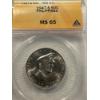 Image 2 : 1947-S 50 CENT SILVER PHILIPPINES MACARTHUR NEAR-GEM ANACS MS65