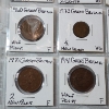 Image 11 : Two Binder Pages Filled with Assorted World Coins: Great Britain & British Caribbean Territories