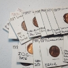 Image 2 : Lot of 32 Assorted 1980's Lincoln Cents - Face Value: $0.32