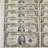 Image 4 : Lot of 20 United States Blue Seal $1 Silver Certificates - Face Value $20.00