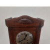 Image 4 : Antique Tall 25" Wooden Case Pendulum & Chiming Wall Clock - Unique (See Details)