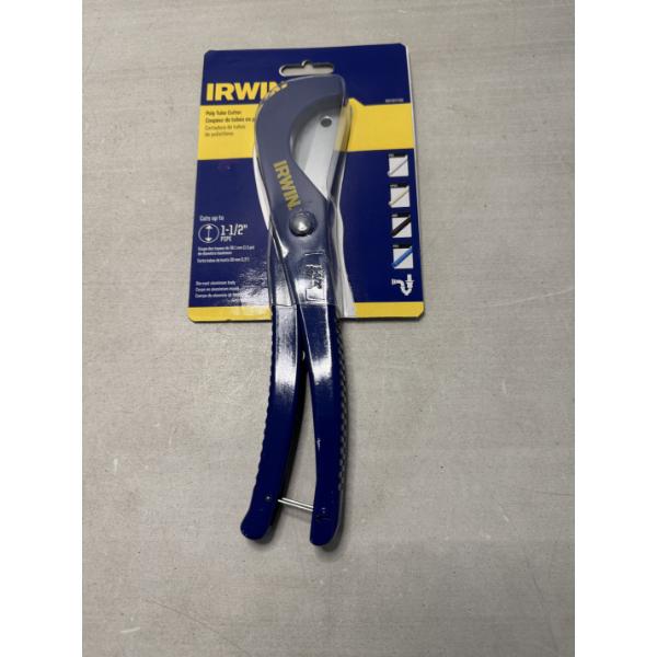 Irwin Poly Tube Cutter - Cuts Up To 1 1/2 " Pipe - New In The Package