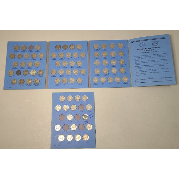 1938-1962+ Collection Of Jefferson Nickels With Some 35% Silver Nickels - Face Value: $4.05
