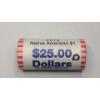 Image 2 : Bank Roll Of 2010-D United States "Great Law Of Peace" Sacagawea Dollars - Face Value: $25.00