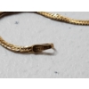 Image 3 : 14K Yellow Gold Herringbone Chain Necklace - Broken - TW: 2.6g