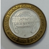 Image 1 : "Silver Strike" 0.6 Troy Oz .999 Fine Silver Limited Edition Gaming Token- Beautiful Condition 