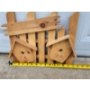 Image 3 : Wooden Bird House & Fence Decor