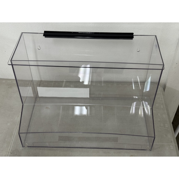 S Curve Technology 18" x 13" Wall Mount Medical Display Glove Holder - Brand New 