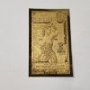 Image 3 : 2026 Idaho 1/4 Goldback *Alpha Series* Justitia 1/4000oz 24K Gold Foil Note