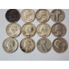 Image 3 : Assorted 90% Silver Washington Quarters Including Washington and Standing Liberty Face Value $4.00