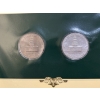 Image 8 : 40% Silver - FV $5.00 - Eisenhower One Dollar Coins 971-1974 & 1976 - Eisenhower Copper-Nickel Clad 