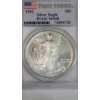 Image 2 : PCGS 1992 MS68 1 Troy Ounce .999 Fine Silver American Eagle In First Strike Slab