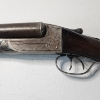 Image 28 : Vintage 1919 Ithaca Gun Co. Flues Double Barrel 12 GA Shotgun – Elaborate Floral Engraving