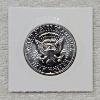Image 2 : United States 1964 Philadelphia Mint Kennedy Heraldic Eagle 90% Silver Half Dollar Coin
