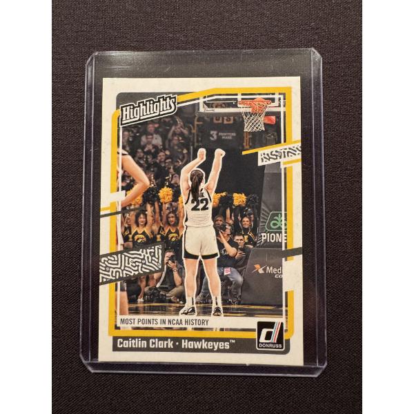 2024 Donruss Panini Caitlin Clark Basketball Rookie Card - Mint Condition - Exceptional Card