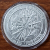 Image 4 : 1 Oz .999 Fine Silver Legendary Warriors Eric Bloodaxe Round in Protective Capsule 