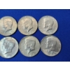 Image 3 : Lot of 8 Kennedy Half Dollars - 40% Silver FV: $4.00