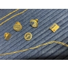 Image 4 : Assorted Gold-Filled Items - Jewelry - Pins - Glasses - Necklaces & Earrings 