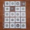 Image 1 : $5.00 Face Value in Assorted 90% Silver United States Washington Head Quarters in Binder Page