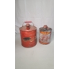 Image 1 : Vintage Delphos 2 Gallon Galvanized Steel Gas Can & Other Vintage Gas Can