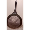 Image 3 : Antique L & G Mfg Co Long Handle Tin Frying Pan - Marked "Cold Handle"