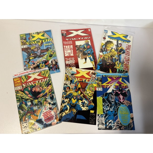 X-Factor Comic Books - Set of 6 Comics - Marvel Comics - 30 Years X-Men - When Stryfe Strikes