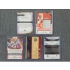 Image 5 : Five Assorted NUMBERED Football Trading Cards - All 1 Of 250! Topps, Panini & Donruss!