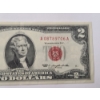 Image 4 : Crisp United States 1963 $2 Red Seal Bank Note With Granahan And Dilllon Signtaures