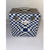 Image 6 : Vintage Platter-Pak No. 740 Blue & White Checkered 45 RPM Case Including over 30 Records!