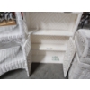 Image 10 : Lot of White Wicker Decorative Furniture & Home Items