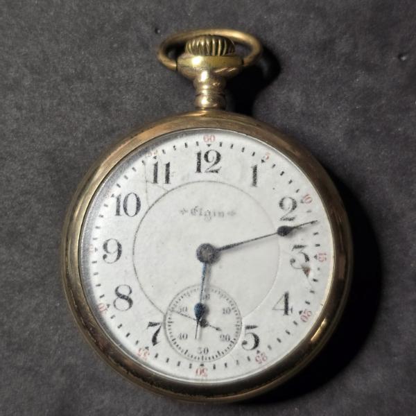 Gold Filled Elgin Pocket Watch - Approximately 2" - 108.5g TW