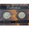 Image 5 : U.S. Silver Dime Collection: (5) 90% Silver Dimes