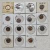 Image 1 : Variety of Vintage U.S. Copper Cents including Indian Head and Wheat Cents FV: $.18