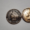Image 2 : Two United States Indian Head Cents: 1903 and 1907